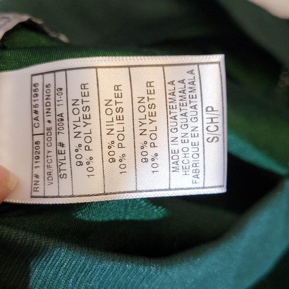REEBOK Small Sanchez 6 Green Jets Jersey - Picture 13 of 14